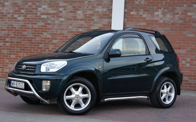 Toyota RAV4 cena 32900 przebieg: 115736, rok produkcji 2000 z Radom małe 596